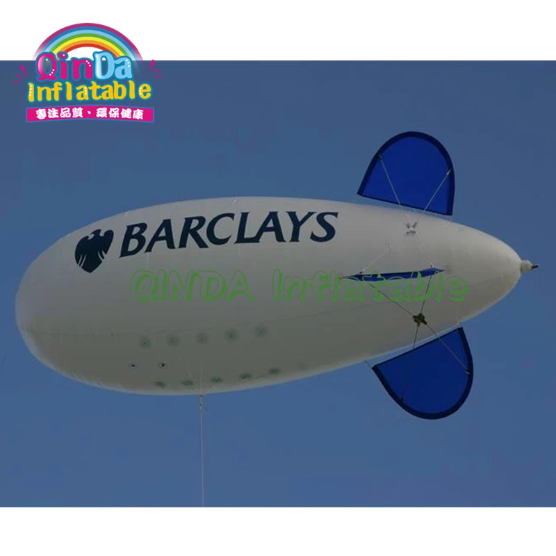 Outdoor Flying PVC Inflatable Airship Helium Balloon,Inflatable Blimp For Advertising,Promotion