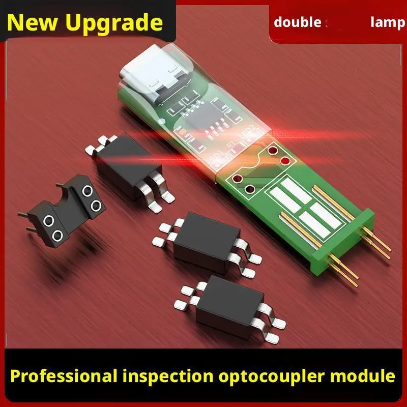 

V5.0 Инструмент для тестирования оптопары Инструмент для обслуживания Выделенная четырехконтактная испытательная плата оптопары Инструмент для ремонта и обнаружения