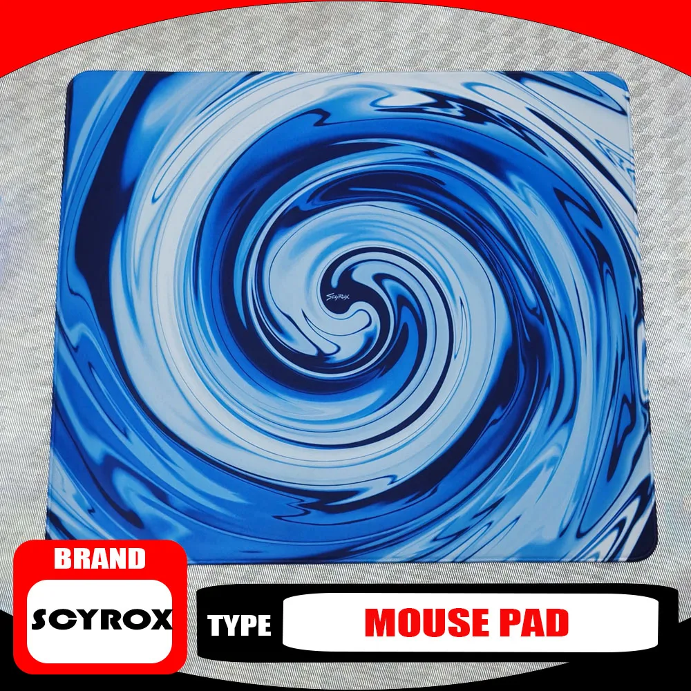 Scyrox Tornado Gaming Mouse Pads 490x420x2mm Fabric Light Fine Balanced Professional Laptop Business Office E-sports Pad Simple