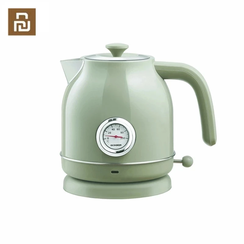 

YOUPIN Qcooker Retro Electric Kettle Import Temperature Control 1.7l Large Capacity With Watch Electric Kettle