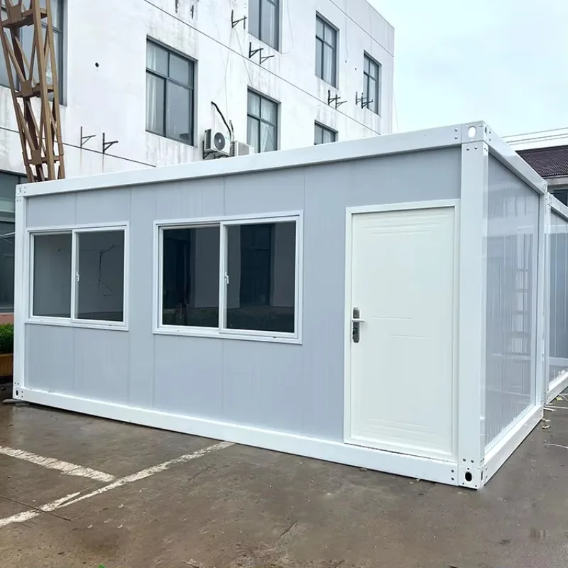 Portable integrated mobile modular office mobile prefabricated container house
