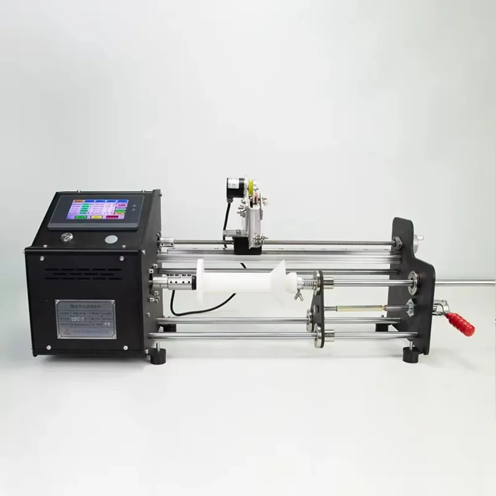 Bare fiber coiler 10/15/20/30/50 km efficient fast fiber coil shaft FPV winding machine