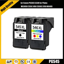 Compatible 545XL 546XL 545 XL 546 XL Ink Cartridge for Canon PG545 CL546 PG-545 for Pixma MG3050 2550 2450 2550S 2950 MX495