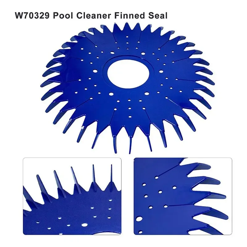 A67P-For Zodiac G3 W70329 Finned Seal/Disc/Skirt & W69698 Pool Cleaner Diaphragm & W70327 Foot Pad Pool Cleaner Parts