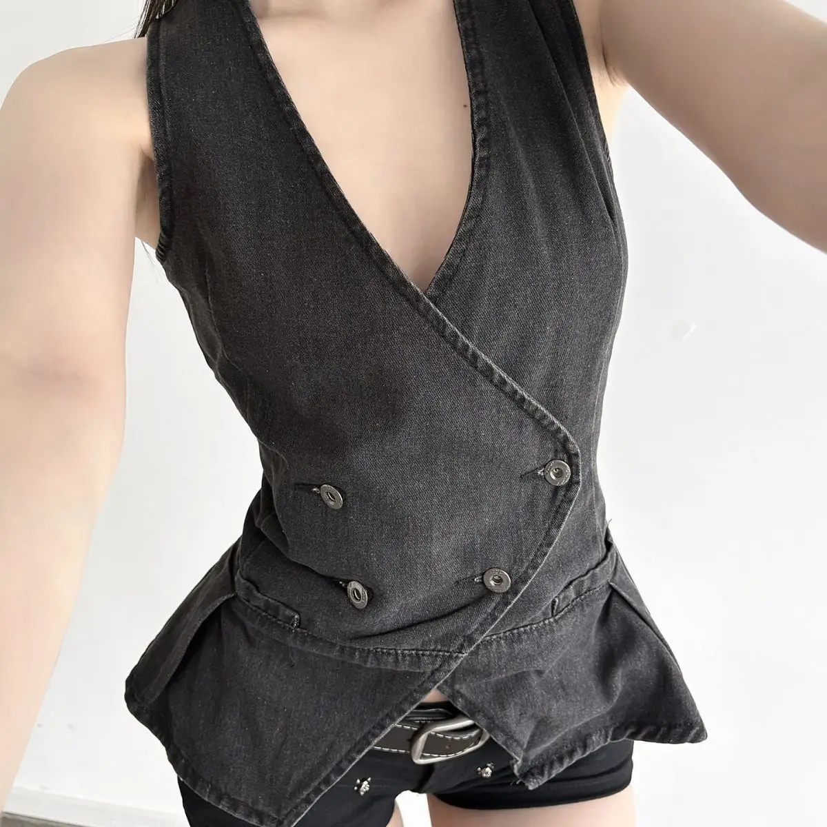 

Жилеты Жилеты Тонкий женский жилет Кружевной зимний жилет на флисовой подкладке с полной подкладкой Всепогодный Уютный Обычный динамический функциональный тренировочный Y2K