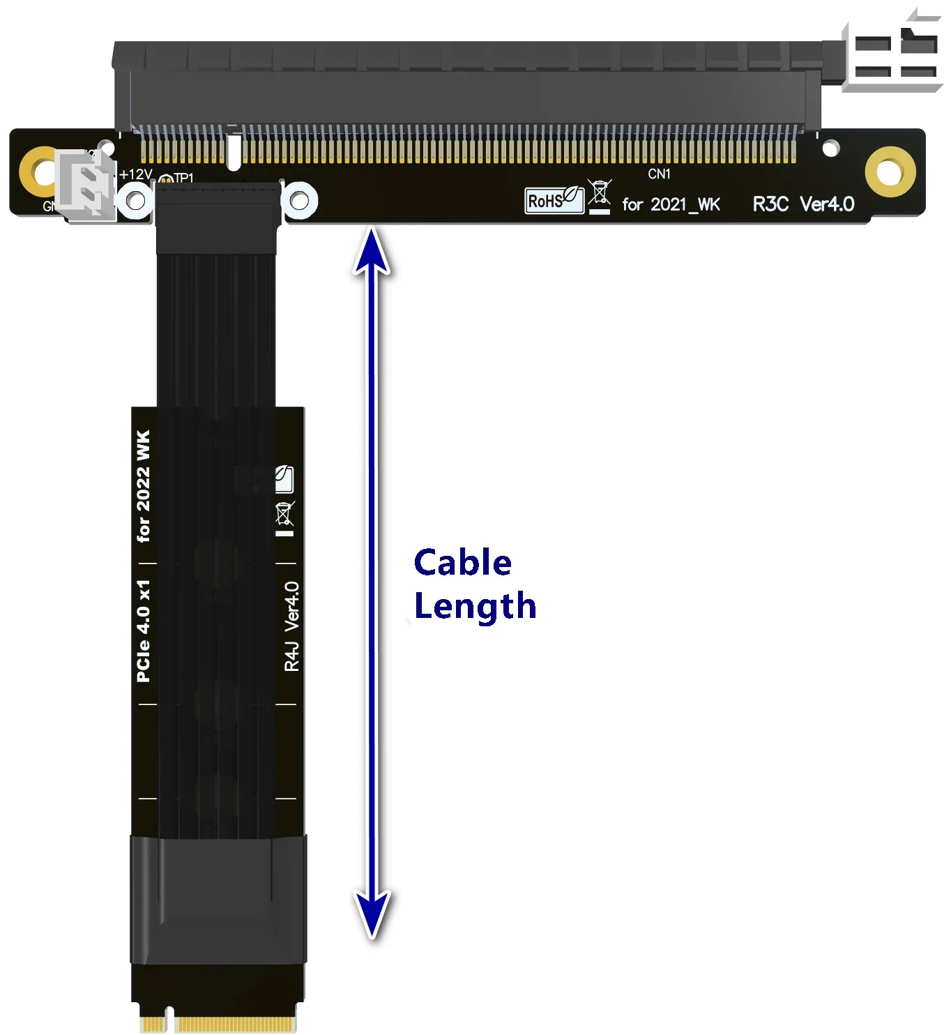 M.2 NVMe To Pcie X16 4.0 NVME M KEY Extension Conversion Cable Motherboard M2 SSD MKEY Interface To X16 Graphics Card Adapter