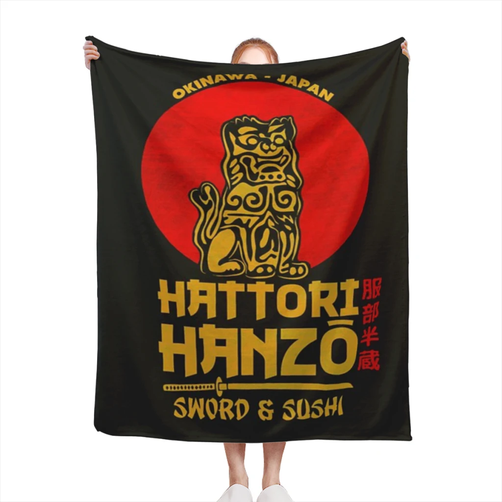 Hattori Hanzo blankets Warm Flange blankets Soft and comfortable blanket picnic blanket