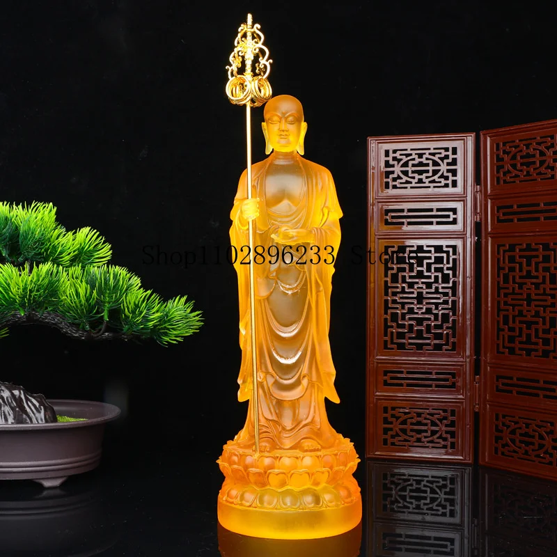 Jiuhua Mountain, the Great Filial Piety Temple, Ksitigarbha Bodhisattva, Water-Like Crystal Buddha Statue, Temple, Hall of Ten T