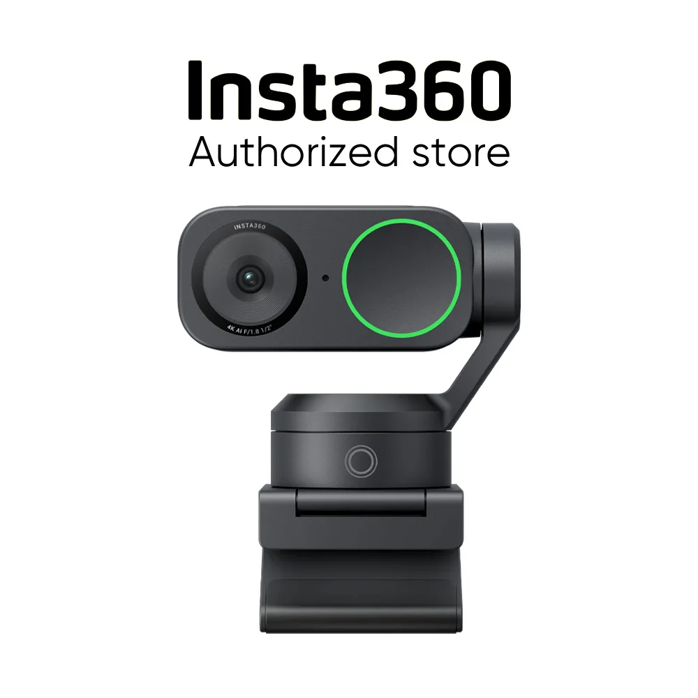 Insta360 Link 2 - PTZ 4K Webcam for PC/Mac,1/2