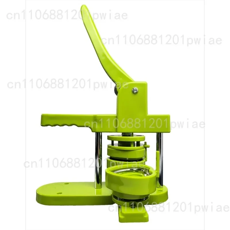 57 * 53Mm heart-shaped plastic button maker, 100 pieces of material