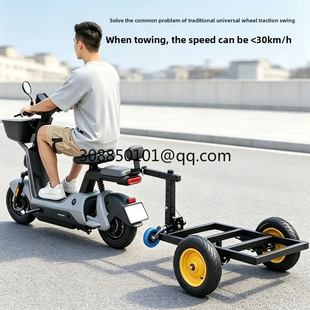 Handcart, flatbed, shock absorber, inflatable wheel, solid wheel, universal independent suspension, oil damping, wear-resistant