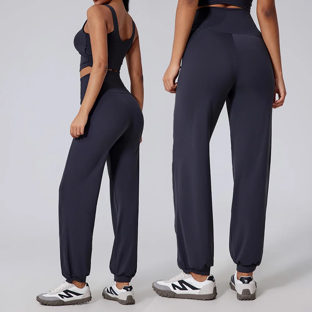 

Yoga Set Women Gym Clothes Sportswear High Waisted Sweatpants Fitness Running Workout Clothe Outfit Tracksuits Sports Bra