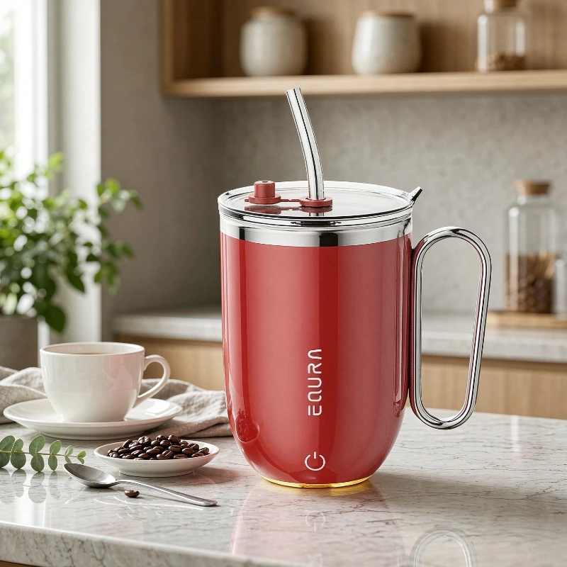 420ml-rechargeable-self-stirring-cup-316-steel-rotor-temperature-display-waterproof-led-red-coffee-mixer-daily-use-전동-믹싱컵