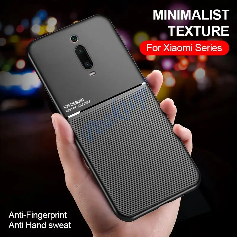 luxury magnetic car holder slim matte case for xiaomi mi9t xaiomi mi 9t t9 pro 9tpro silicone shockproof coque for xiaomi9t case