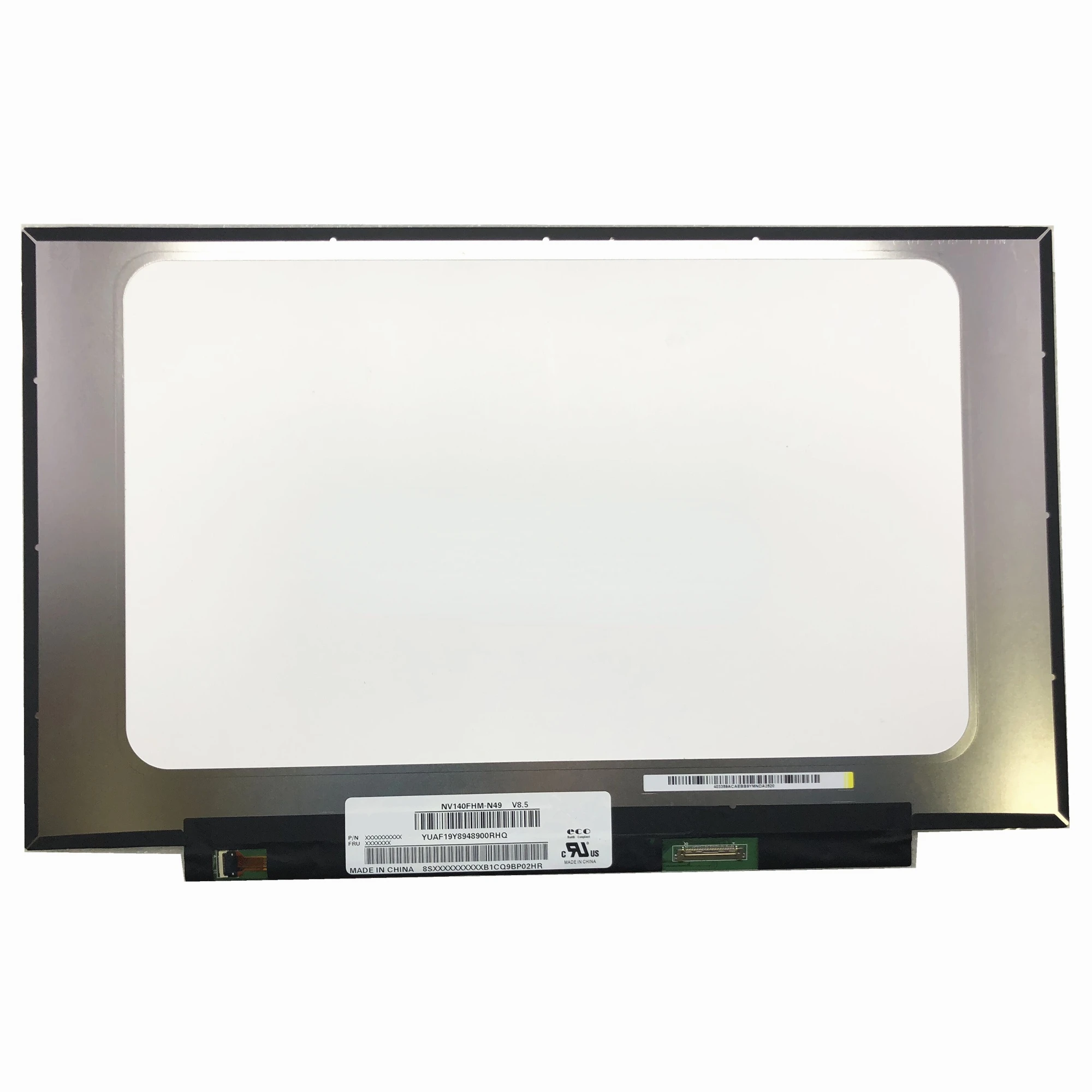 

NV140FHM-N49 V8.5 fit NV140FHM-N48 NV140FHM-N62 14.0" IPS FHD LCD LED Panel Display 1080P EDP 30 PINS