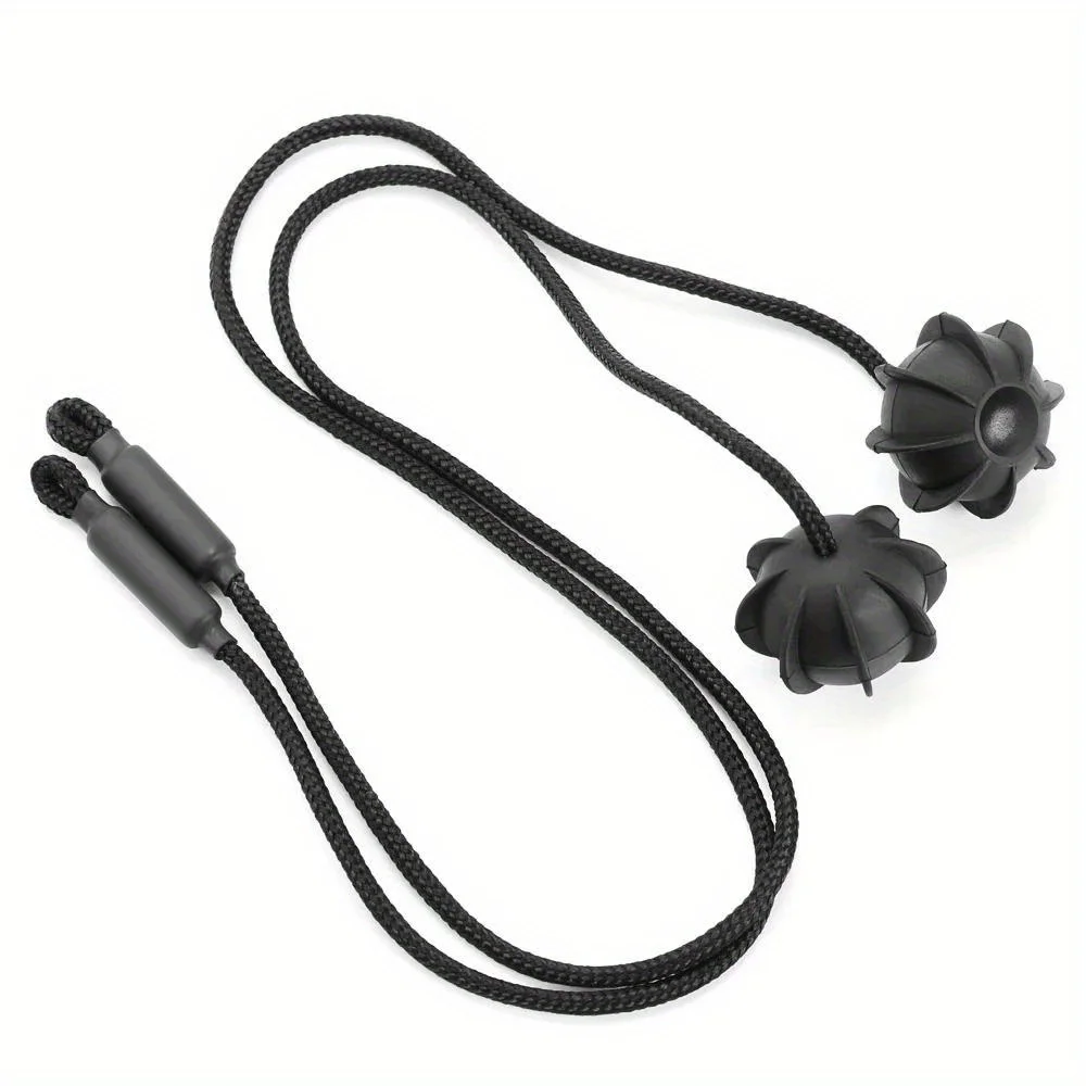2pcs Hatch Tailgate Trunk Car Parcel Shelf String Cord Tonneau Cover Strap For VW Golf MK5 MK6 Rabbit R R32 R20 GTI All models