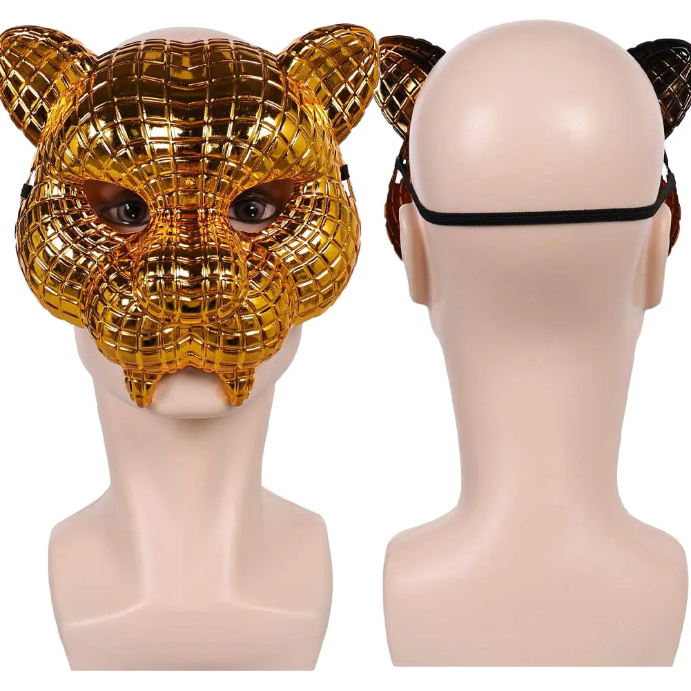 Fantasia tigre Lion hibou masque accessoire TV Calamari SG 2 Cosplay Disfraz accessoires de déguisement hommes femmes Halloween carnaval fête accessoire