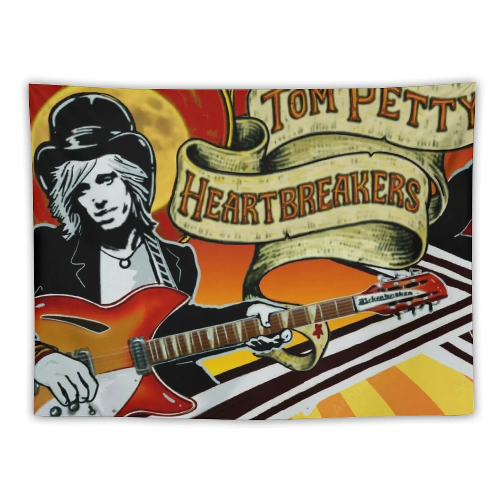 Tom and Heart Breakers Art Tapestry Decorations For Your Bedroom Aesthetic Room Decoration Tapestry