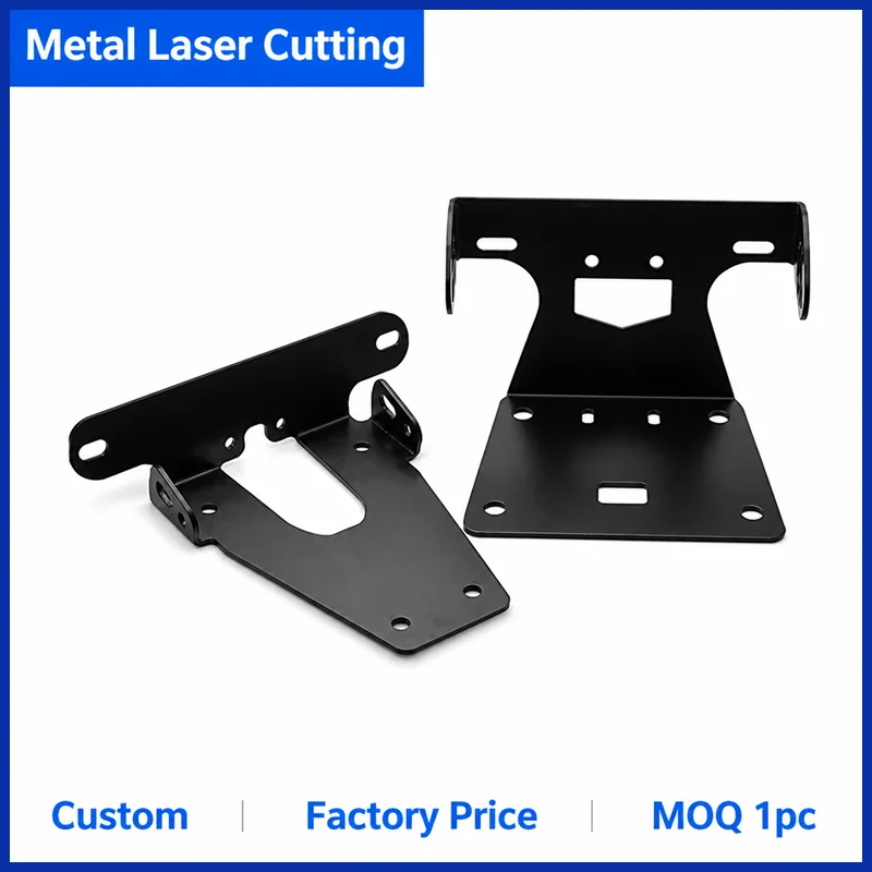 CNC Sheet Metal Laser Cutting Parts Bending Stamping Service Custom Stainless Steel 6061 Aluminum Bracket Machine Enclosure 1pc