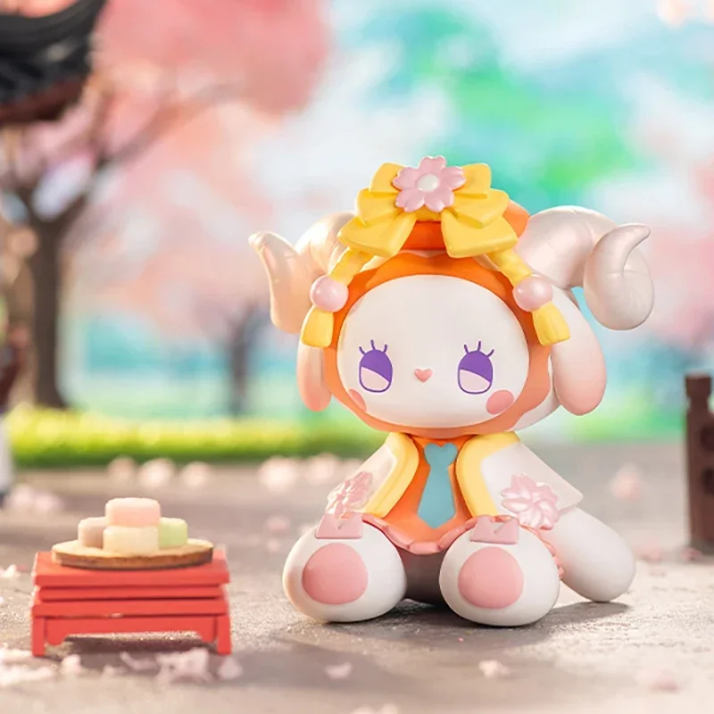 

EMMA Secret Forest Evening Cherry Party Series Blind Box Toys Doll Cute Anime Action Figure Ornaments Figurines Dolls Desktop