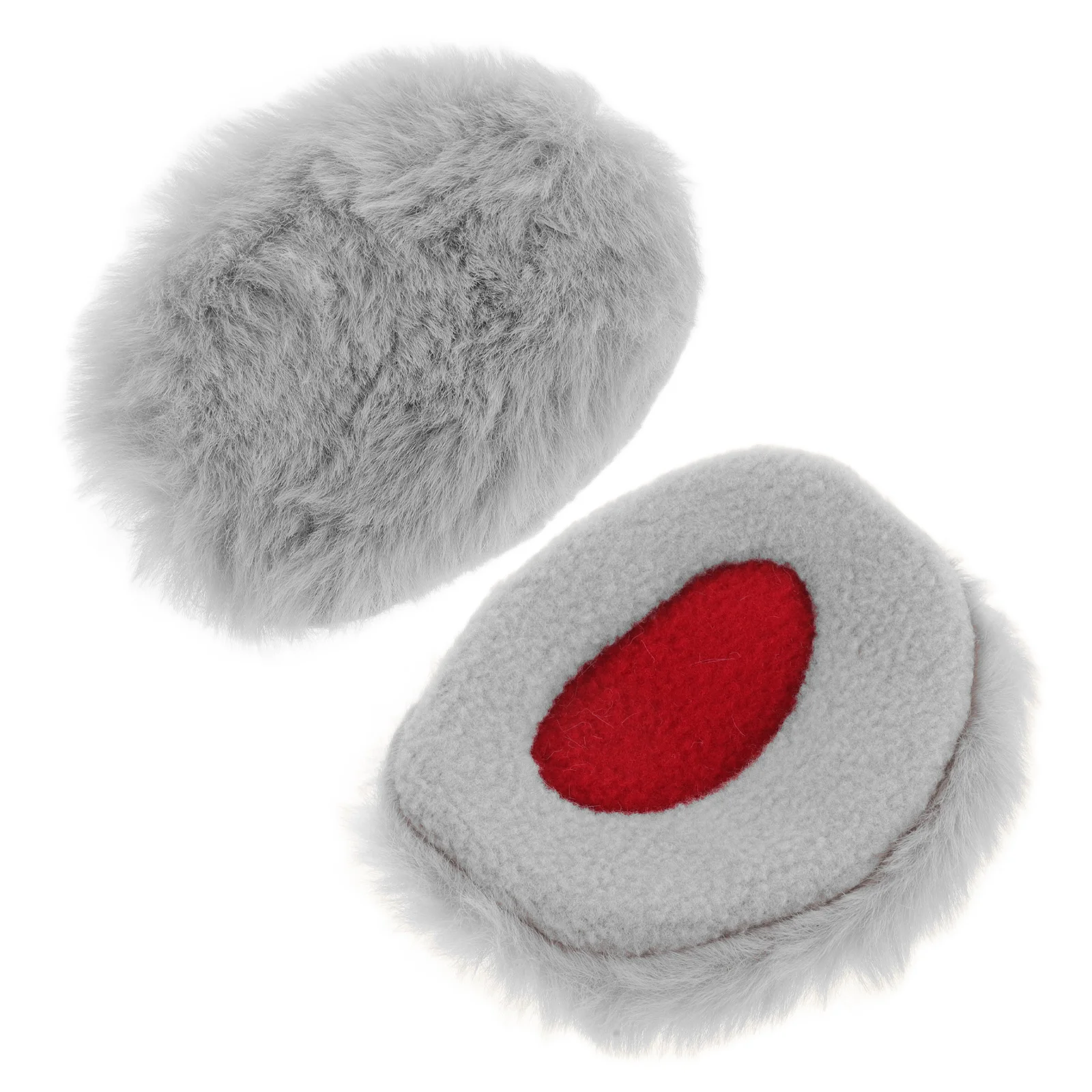 Ear Muffs Plush Winter Fleece Sleep Kids Covering Covers for Cold Weather Warmer Headbands Grey Men Women