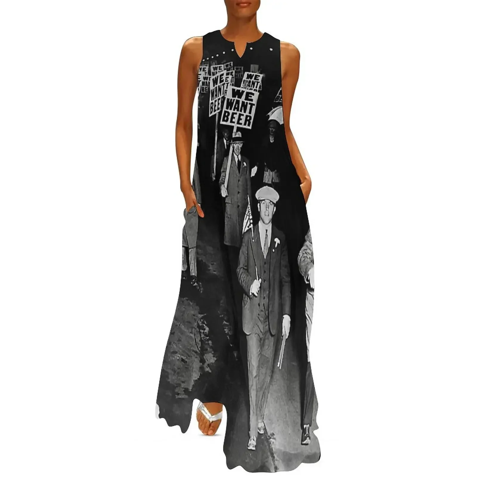 

We Want Beer Long Dress clothing women summer 2025 party dresses women evening dress women summer women's dress 2025