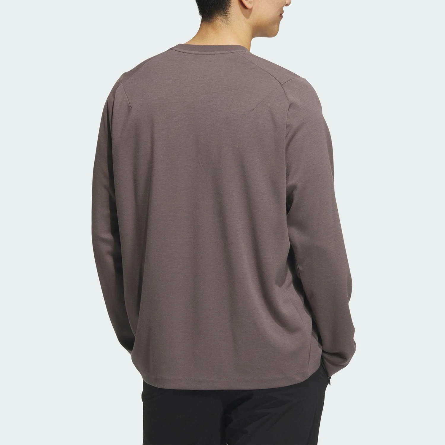 Adidas genuine autumn men's round neck sports long sleeved top KB5106