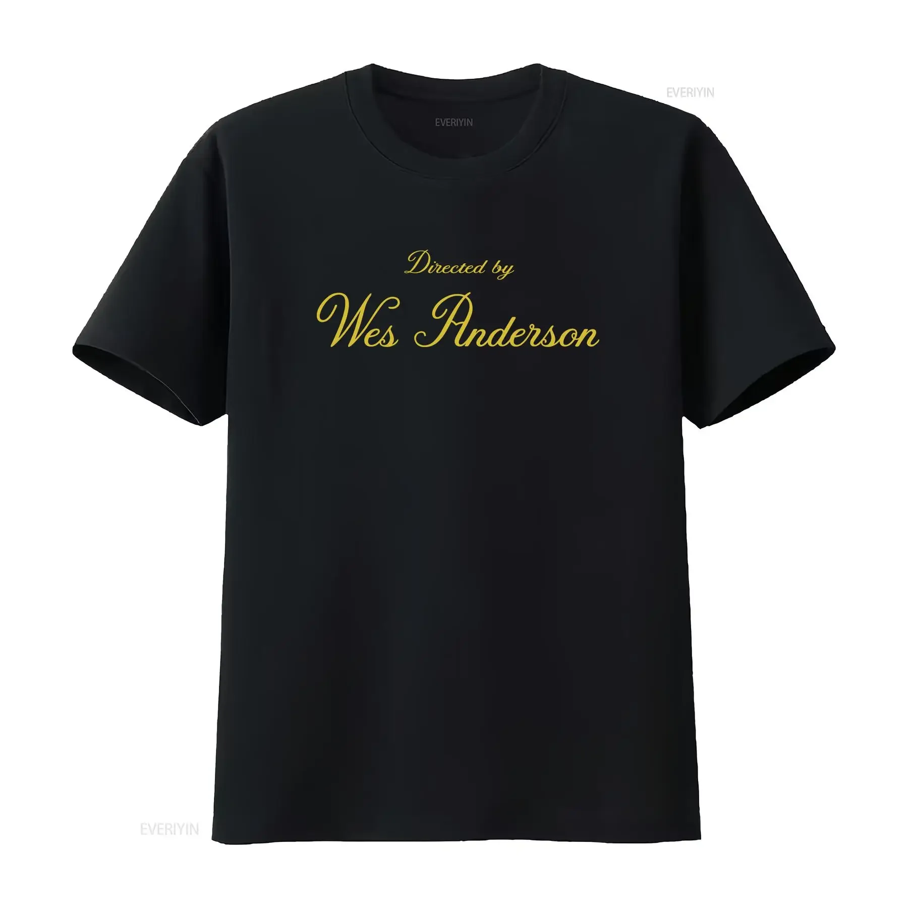 Directed by Wes Anderson T Shirt Vintage Style Y2K Aesthetic 90's Moonrise Kingdom Tenenbaums Grand Budapest Mr Fox vintage