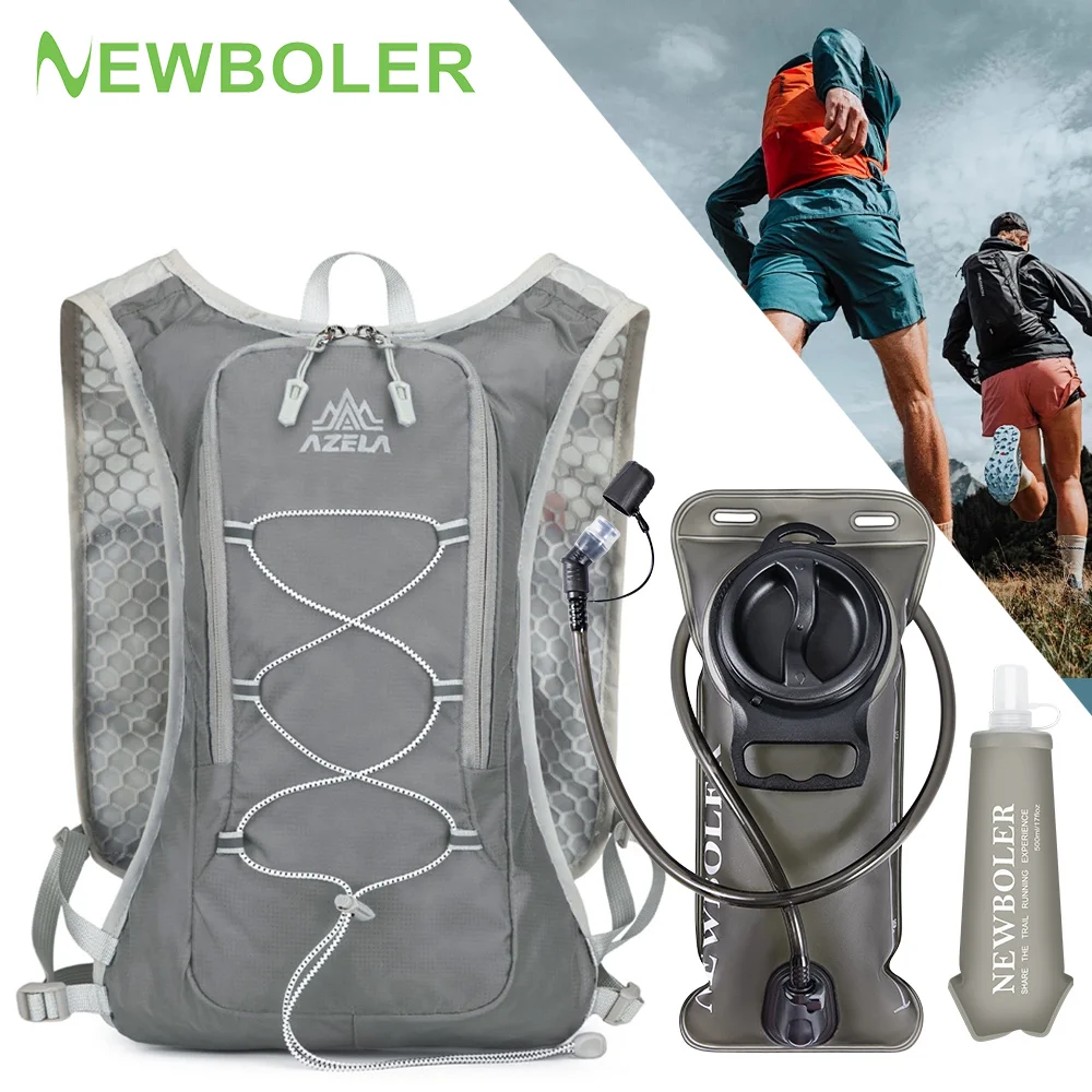 Breathable Hydration Vest Trail Running Backpacks Lightweight Cycling Run Jogging Marathon Backpack Riding Bike Climbing Bag