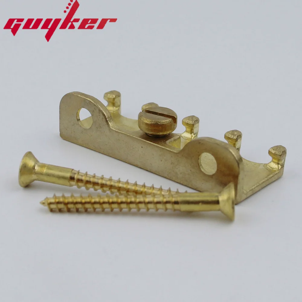 Electric Guitar Tremolo Bridge Spring Claw Full Solid Brass Hook With Screw A Hook