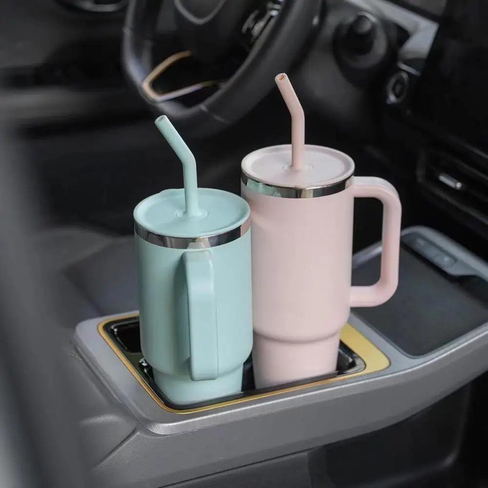 Silicone Straw Replacement for Flask 3pcs Straw Replacement Set for Flask Tumbler Long Brush Kit Bpa Free Food-grade for Flask