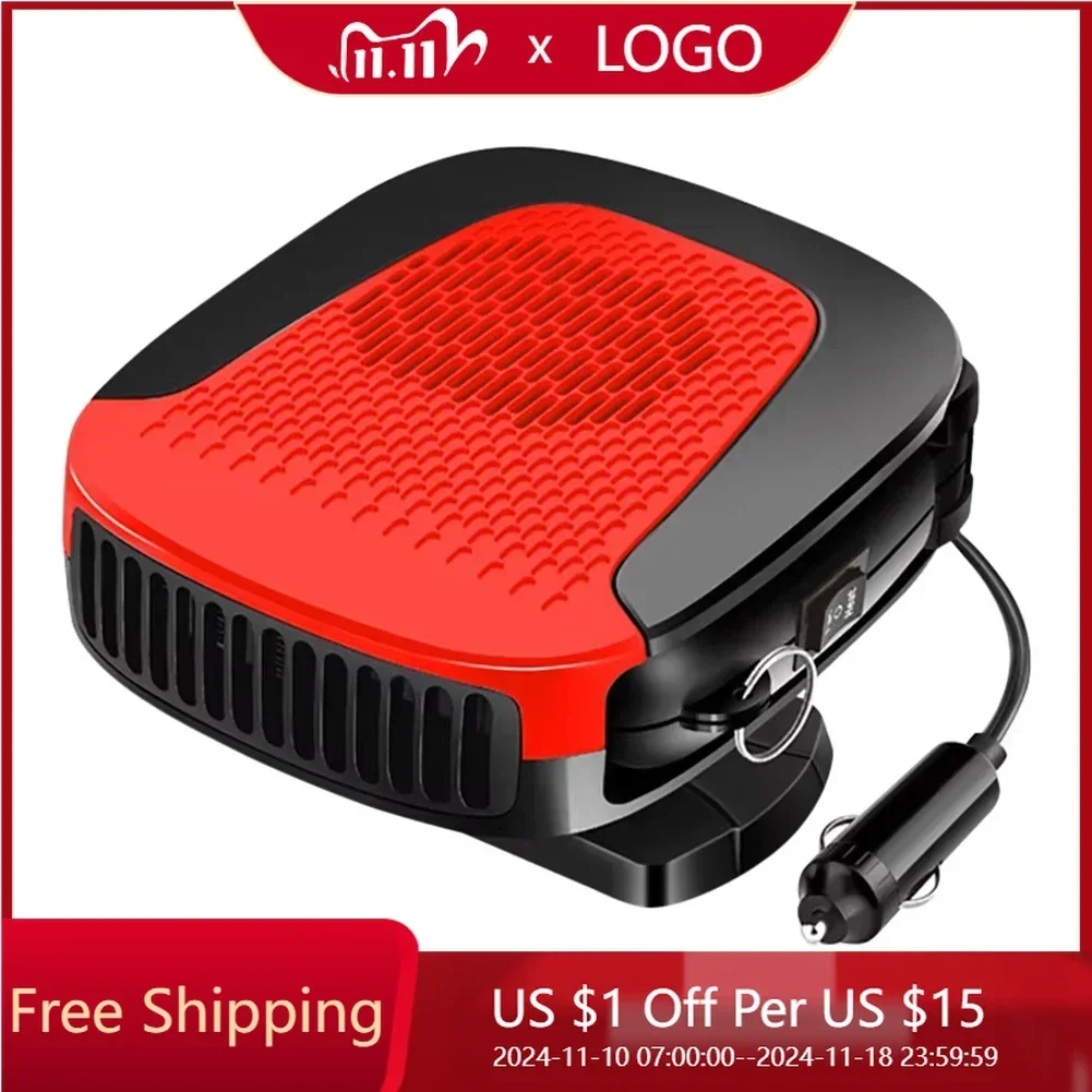 Sleek Design Portable Car Heater Efficiently Warms Up Vehicle Interiors with Quick Heat Technology at 150W Power