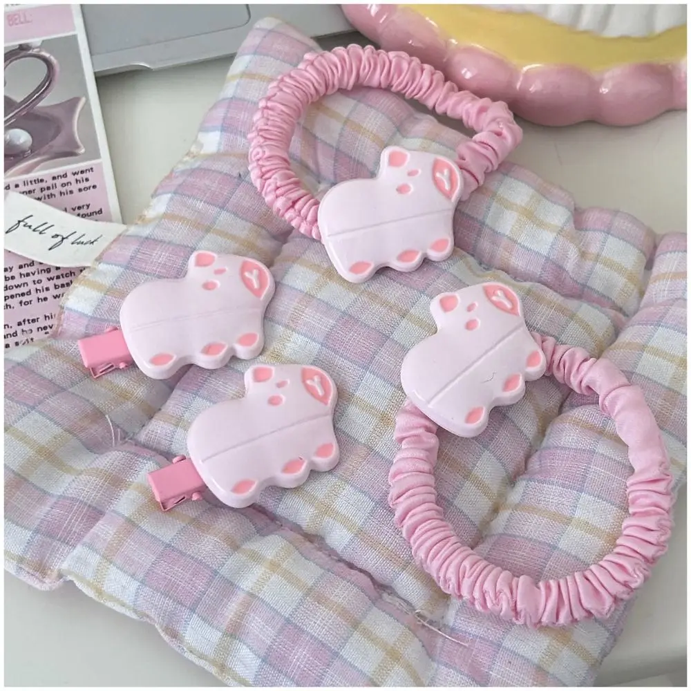 New Simple Capybara Hair Ties Cartoon Sweet Hair Rope Resin Elastic Scrunchie