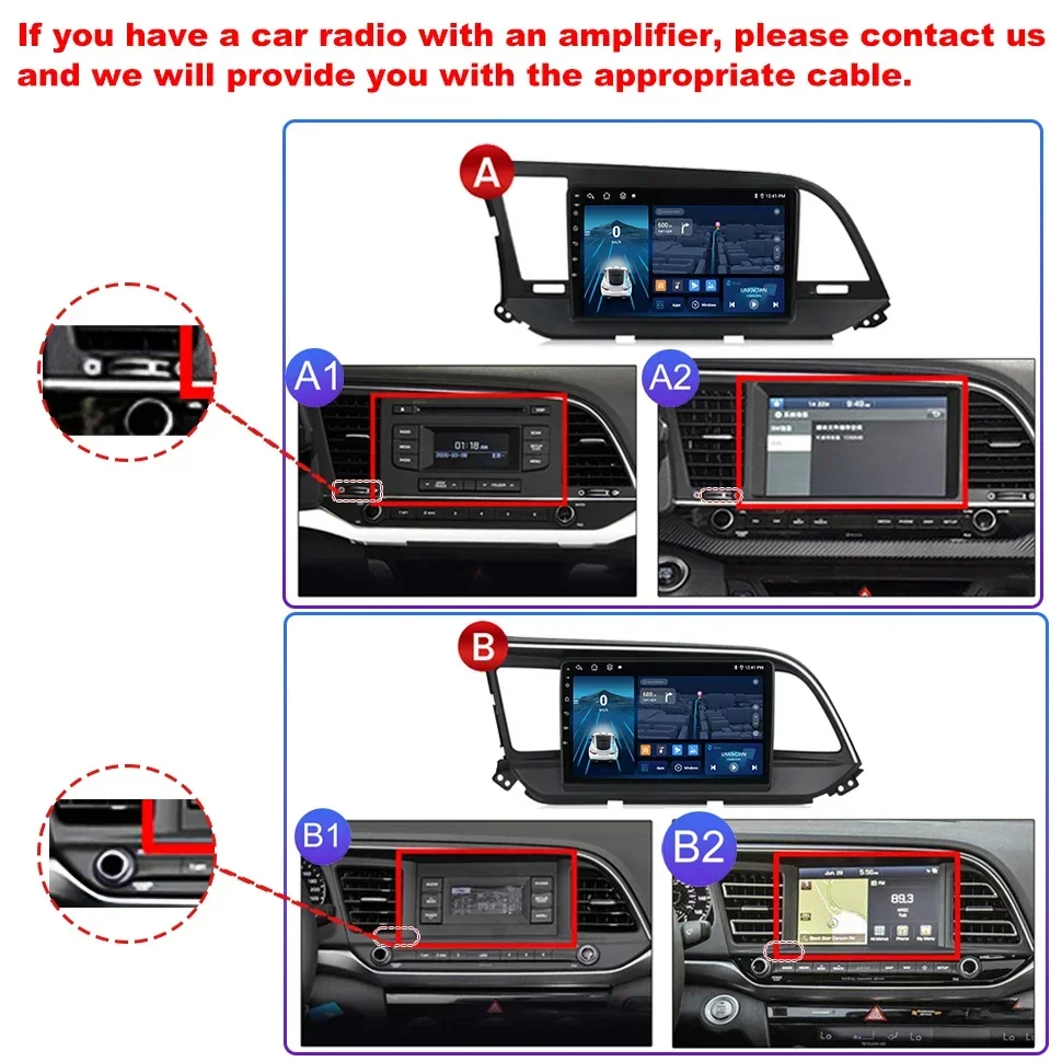 Radio de coche Android para HYUNDAI ELANTRA 2016 2017 2018 unidad principal 2Din 4G 8core WIFI BT IPS GPS reproductor Multimedia Autoradio estéreo