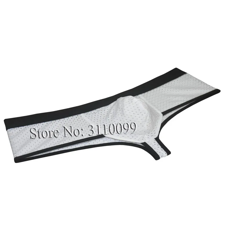 Men's Breath Holes Cheeky Pouch Boxers Briefs Brazilain Bikini Underwear - Image 4