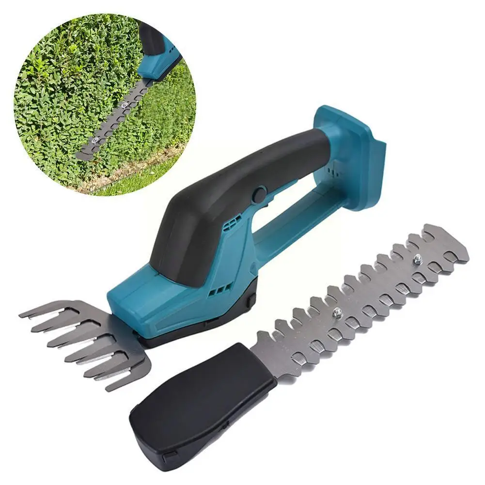 

18v Mini Cordless Electric Hedge Cutter Grass Trimmer Handheld Grass Shear Shrubber for Makita 18v Battery Bl1850b Bl1830b N3t1