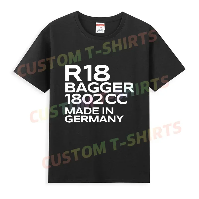 

2025 Men T Shirt Casual New Inspiration R 18 Bagger T-shirt Graphic Oversized Sports Tops Comfortable Streetwear S-3XL Cool Tee
