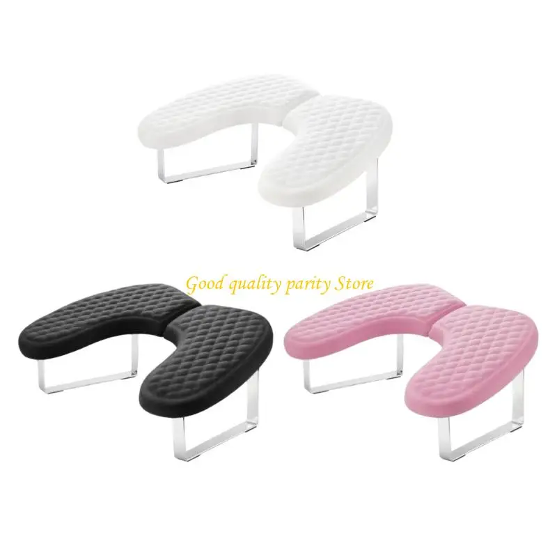 

M4YA Arm Rest Travel Friendly Foldable Manicure Hand Cushion With Soft PU Surfaces