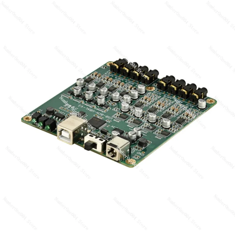 

8-Channel USB Playback Recording IIS TDM Leader/follower ASIO XMOS Soundcheck Measurement Custom Sound Card