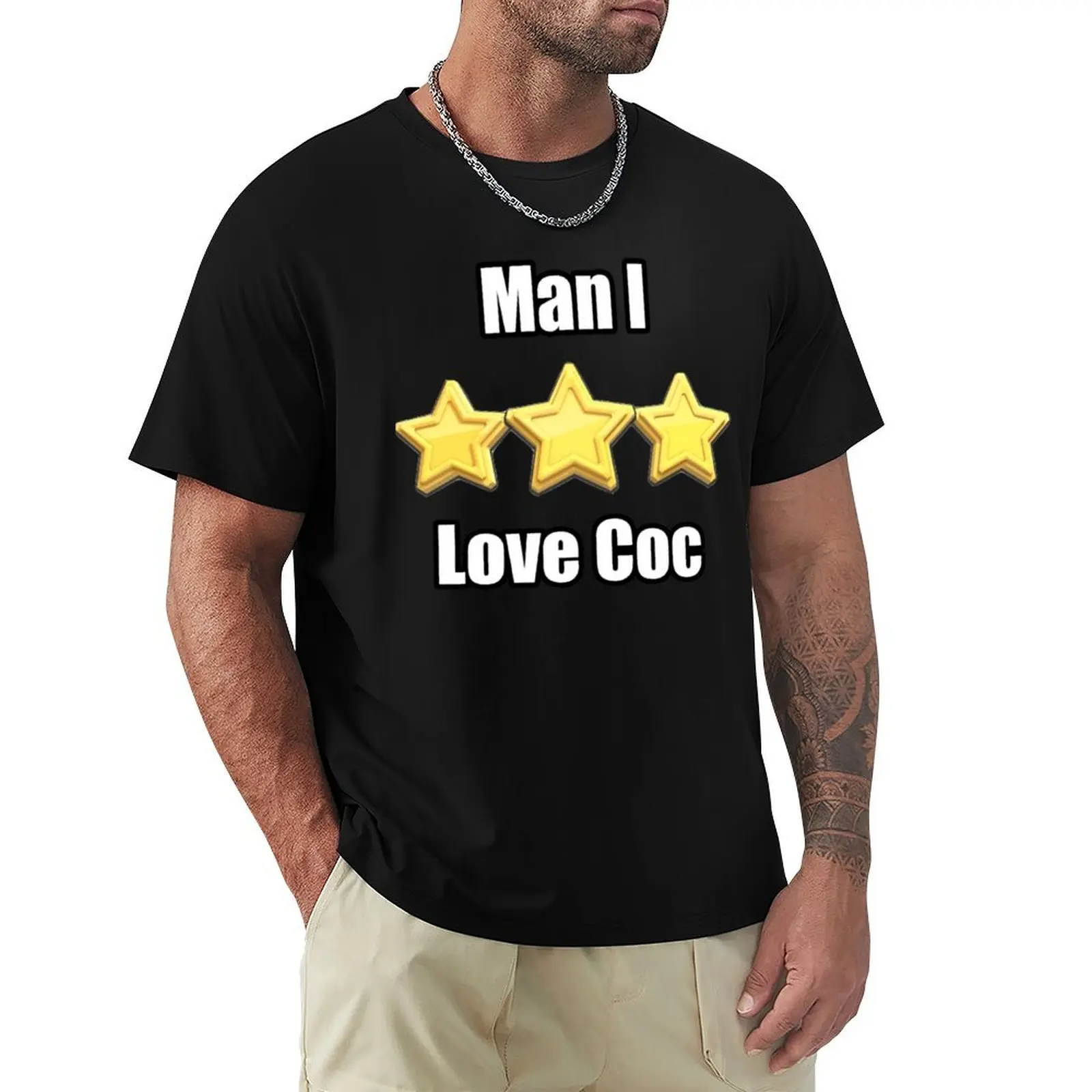 

I love coc T-Shirt custom t-shirts for a boy cotton t shirt men