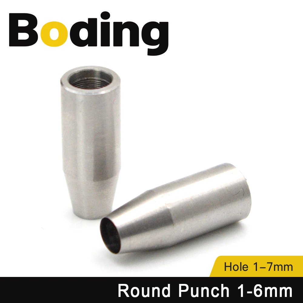 BODING Round Punch Hole Diameter 1mm 1.5mm 2mm 3mm 4mm 5mm 6mm