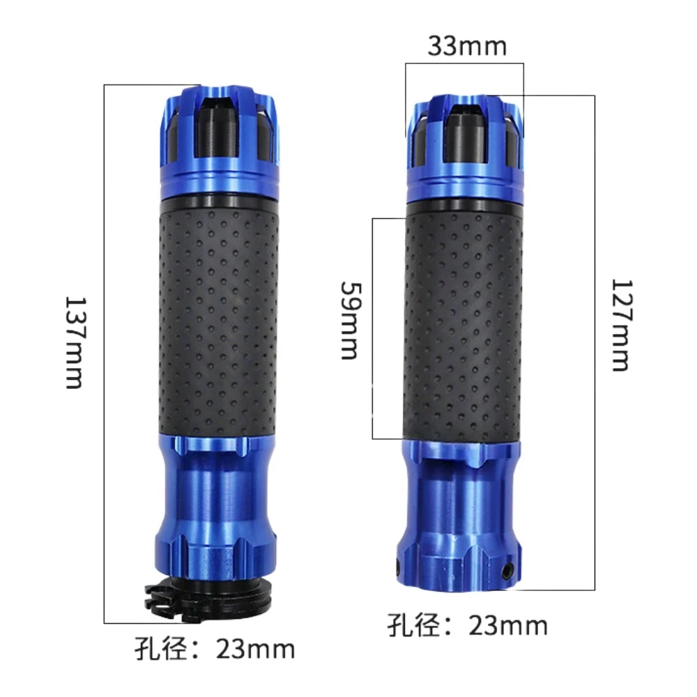 Motorcycle Handlebar Aluminum Alloy Handlebar Adhesive CNC Modification Accessories Universal Anti Slip And Wear-Resistant