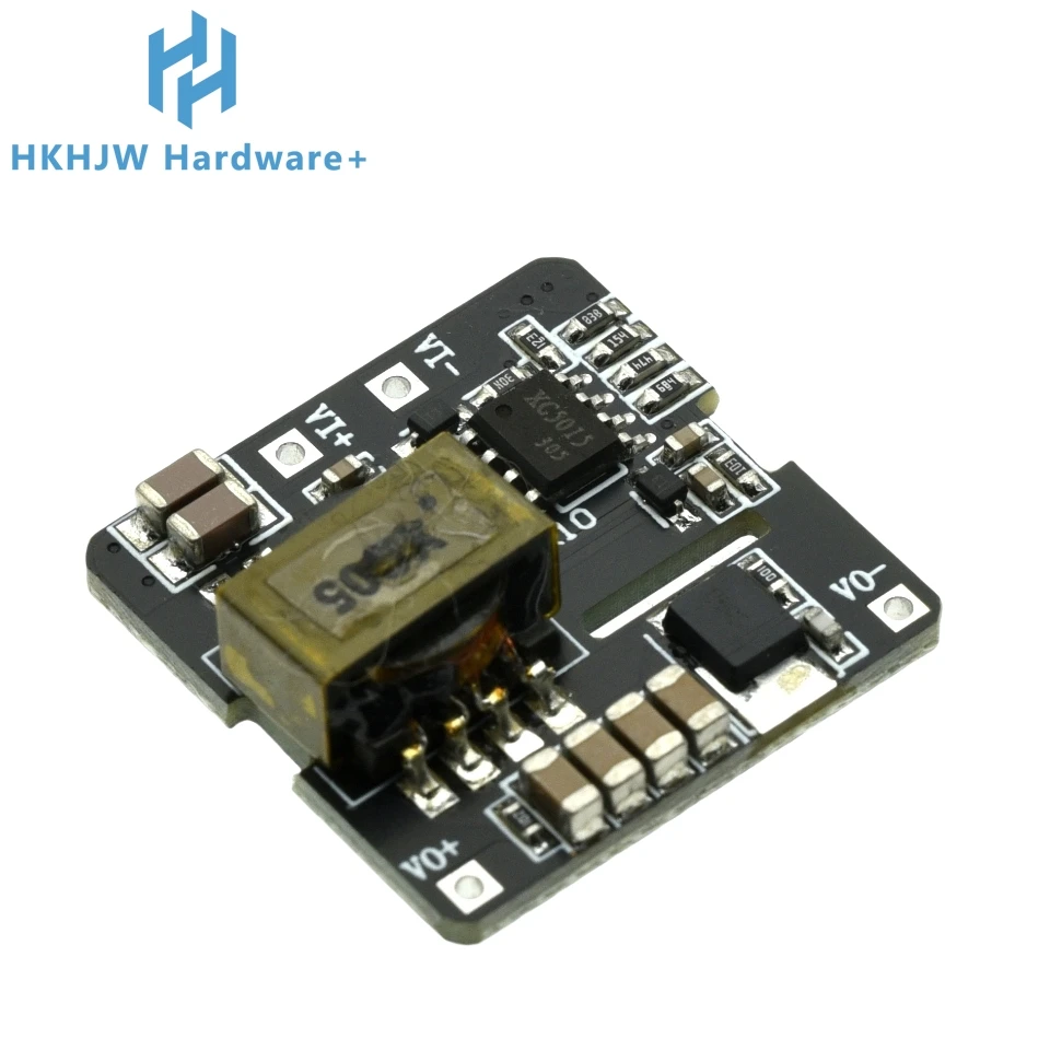 XC5015 معزولة تيار مستمر وحدة الطاقة واسعة الجهد المدخلات 5V12V الناتج 10 واط متوافق العلامة التجارية دبوس استقرار المجلس