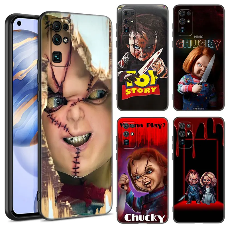 Chucky Doll Horror Movie Phone Case For Huawei Honor 70 90 Lite X40 GT X50 i X5 + X6A X6S X7A X8A X8B X6 X7 X8 X9 4G X9A X9B 5G