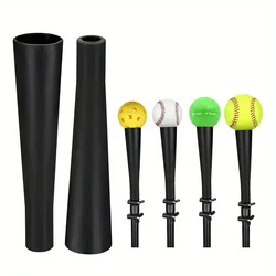 1pc Multipurpose Batting Tee, Batting Training Bracket Replacement Horn Tube, Suitable for Tee Ball/Baseball/Softball Sports
