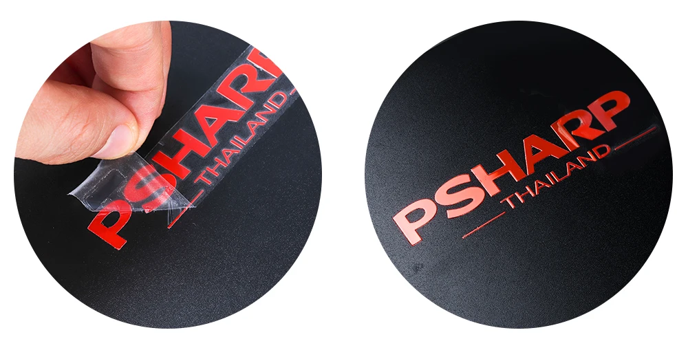Individuelle UV-Transfer 3D-Aufkleber, Abziehbilder, Logos, Marken, Texte, Buchstaben, bedruckt, wasserdicht, selbstklebend, farbig, für Flaschen, Schachteln, Etiketten, personalisiert – Detail 7