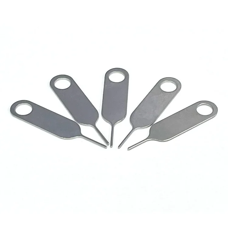 Pino de ejeção de remoção de bandeja de cartão Sim com agulha de aço inoxidável em estoque e OEM para telefone