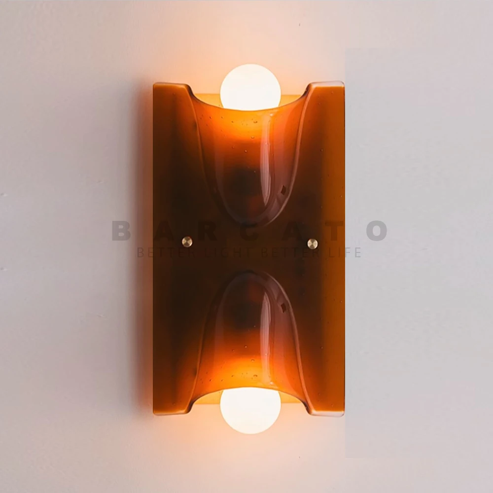 E27 LED Wall Lights Milk White Wall Scone Study Background Stairs Home Decoration Colorful Bedroom Hotel Shop Bedside LED Lamp