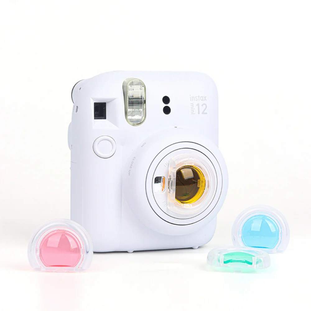 7-in1 Set For Fujifilm Instax Mini 12 Camera PU Case Bag/Photo Album/Sticker/Frame/Small Photo Frame/Self Shooting Mirror/Filter