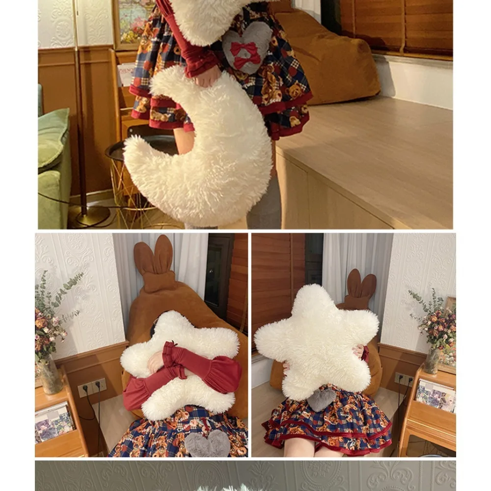 Star Moon Pillow Plush Toy Cloud Doll Home Sofa Pillow Cushion Cloth Doll